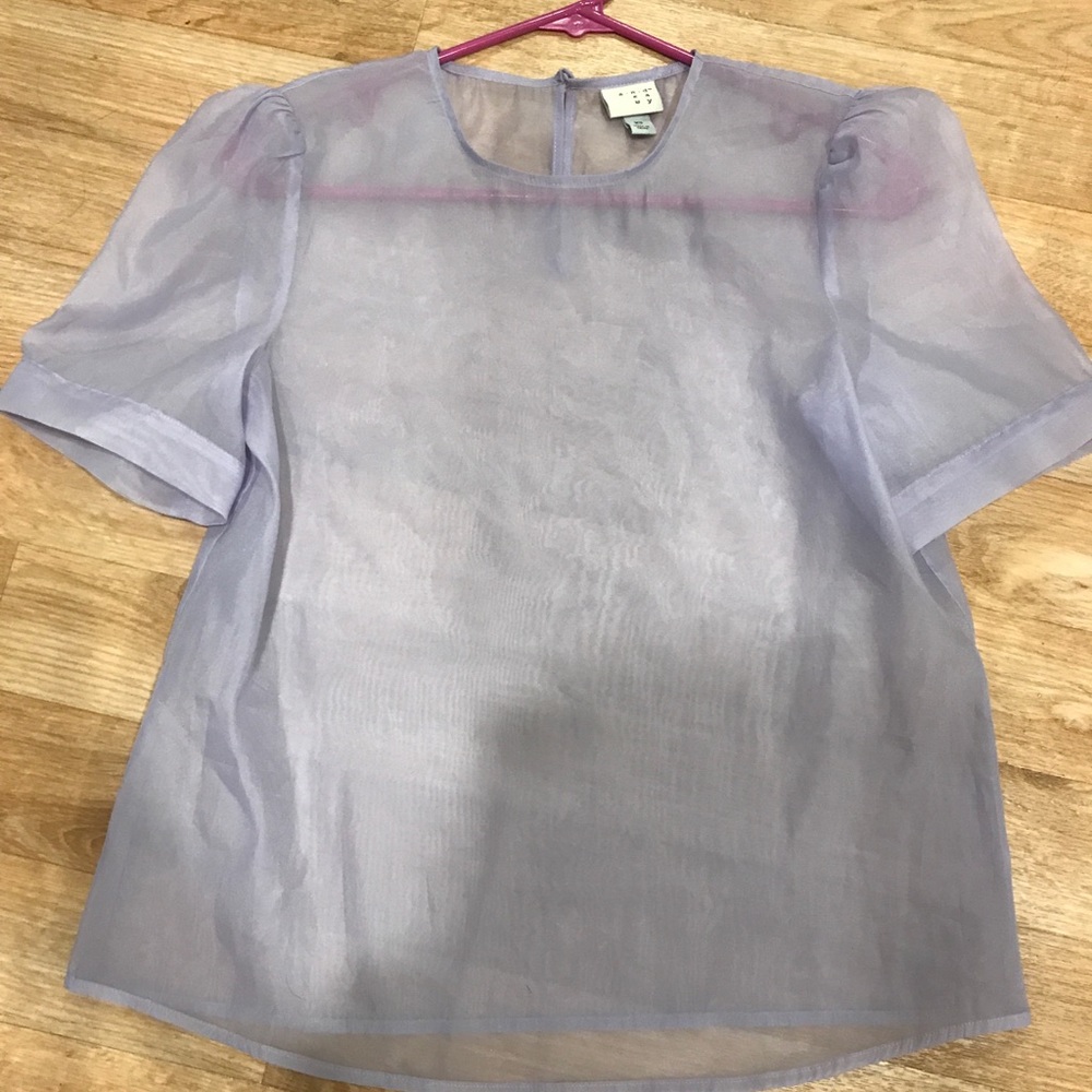 Purple blouse